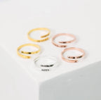 Personalised Adjustable Muse Ring