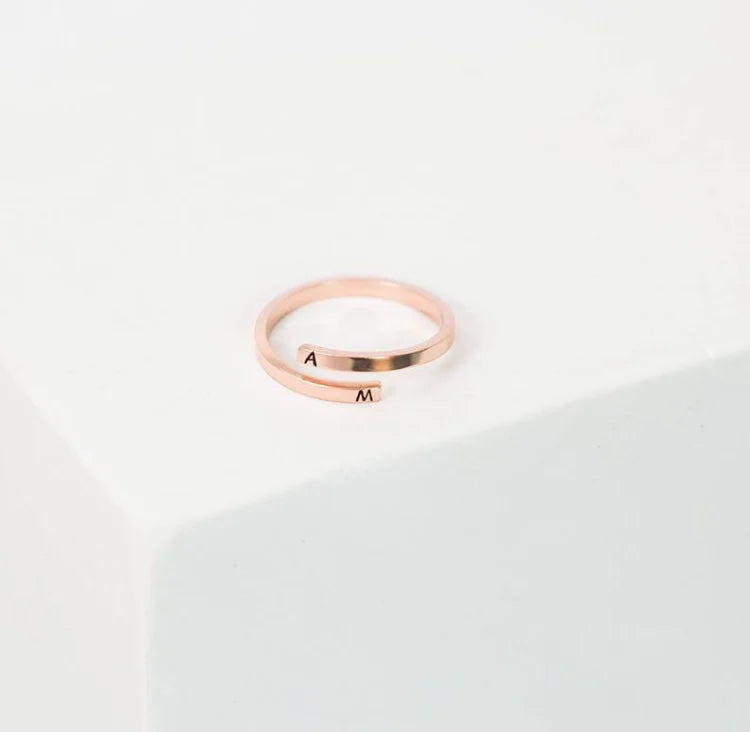 Personalised Adjustable Muse Ring
