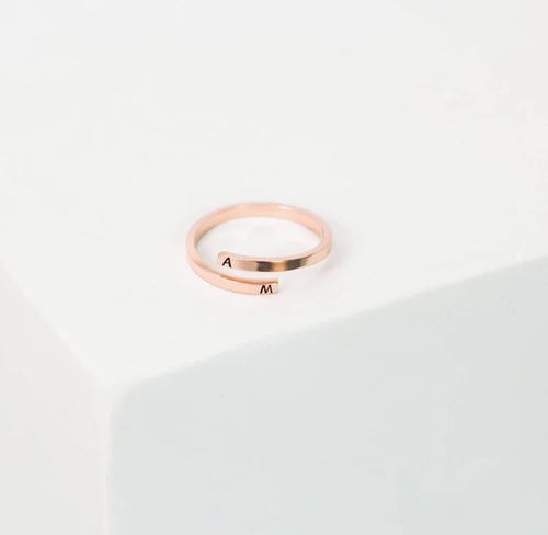 Personalised Adjustable Muse Ring