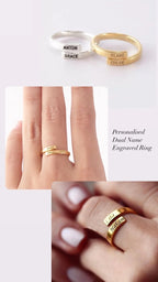 Personalised Adjustable Muse Ring