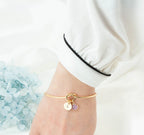 Personalized Infinity Knot Bracelet with Soulstone